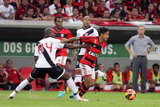 <p>Vasco jogou contra o Flamengo em Brasília recentemente</p>