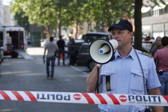 Policiais isolaram área de Copenhague devido à ameaça