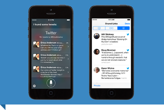 No iOS 7, o assistente de voz Siri agora faz buscas no Twitter