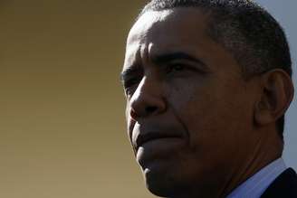 O presidente americano, Barack Obama, durante pronunciamento na Casa Branca