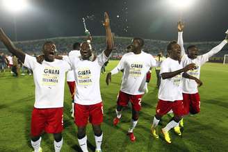 <p>Seleção de Gana disputará sua terceira Copa consecutiva</p>
