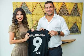 Paula será agenciada pela empresa de Ronaldo
