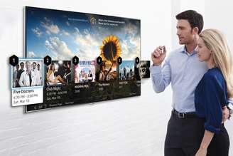 Novos televisores da Samsung serão mostrados durante a CES, maior feira de eletrônicos do mundo