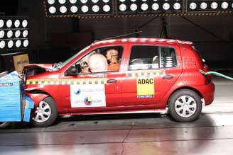 O Clio melhorou seu desempenho com os dois airbags