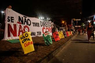 Protesto contra a realização da Copa do Mundo no País está programado para a tarde
