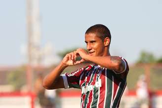 <p>Michel marcou o gol da vitória do Fluminense contra Bangu</p>