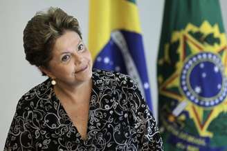 A presidente Dilma Rousseff durante evento no Palácio do Planalto, em Brasília, em janeiro. 31/01/2014