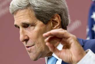 <p>John Kerry, o chefe da diplomacia americana, participou de uma reunião do Grupo de Amigos da Síria, nesta quinta-feira</p>