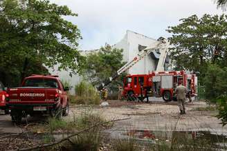 Por volta das 5h50 desta terça houve uma explosão neste estúdio de cinema desativado, na zona oeste do Rio de Janeiro. O fogo foi controlado pelo Corpo de Bombeiros e não há vítimas