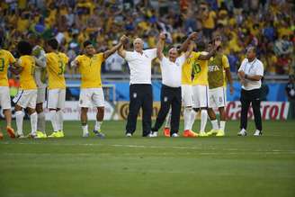 Felipão também agradeceu o apoio dos brasileiros