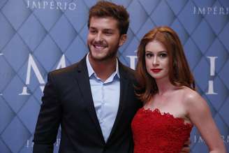 <p>Klebber Toledo e Marina Ruy Barbosa</p>