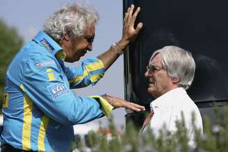 Flavio Briatore foi o chefão da equipe Renault no auge da equipe na Fórmula 1