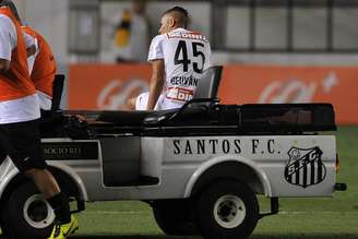 Geuvânio se machucou diante do Fluminense, no dia 22
