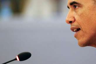 Presidente dos EUA, Barack Obama, durante reunião em Naypyitaw. 13/11/2014