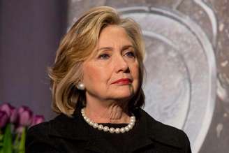 Ex-secretária de Estado norte-americana Hillary Clinton participa de evento em Nova York, nos Estados Unidos, em novembro. 21/11/2014