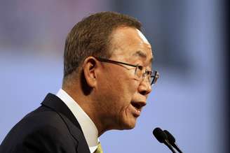 <p>"As Nações Unidas estão prontas para ajudar esses dois países a desenvolver suas relações de boa vontade", afirmou Ban Ki-moon</p>
