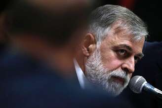 <p>Ex-diretor da Petrobras Paulo Roberto Costa durante audiência para investigar irregularidades na petroleira</p>