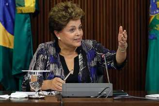 <p>Dilma Rousseff vê melhora na economia brasileira</p>
