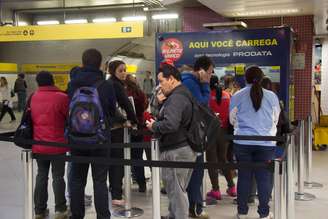 Recarga do Bilhete Único em São Paulo