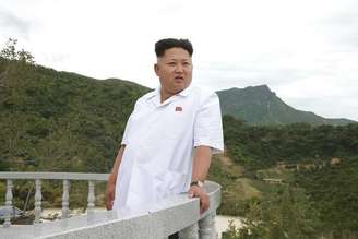 Líder norte-coreano Kim Jong Un, em foto de arquivo, em Pyongyang. 24/07/2014