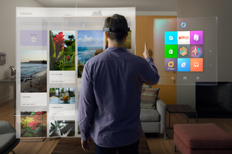 Novo sistema holográfico da Microsoft deve ser lançado ainda em 2015