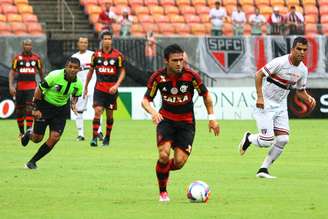 <p>O reforço Arthur Maia foi o melhor jogador do Flamengo</p>
