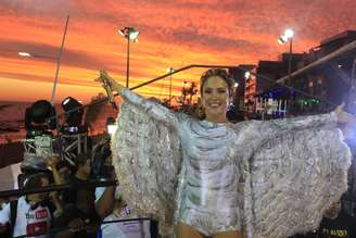 <p>Claudia Leitte agitou trio em Salvador</p>