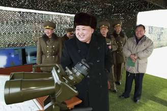 <p>O regime de Kim Jong-un considera as manobras da Coreia do Sul e dos Estados Unidos na região como "um teste de invasão" em seu país</p>