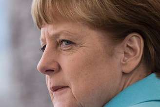 A chanceler da Alemanha, Angela Merkel, aguarda a visita do premiê da Índia em Berlim, na semana passada. 14/04/2015