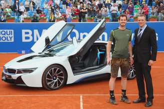 Andy Murray foi campeão do ATP 250 de Munique e levou uma BMW i8 para casa