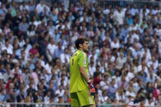 Casillas se irritou após levar o primeiro gol do Real Madrid