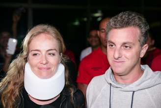 Angélica e Luciano sofreram acidente aéreo no domingo (24)