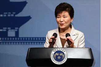 A presidente da Coreia do Sul, Park Geun-Hye 