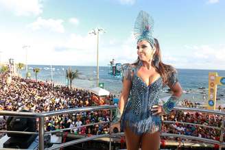 A musa do carnaval, Ivete Sangalo, abalou Salvador em 2015