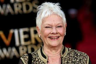 Atriz britânica Judi Dench durante evento em Londres