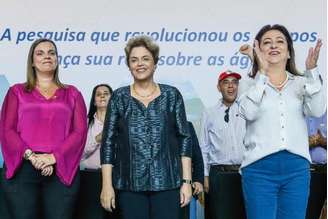 Palmas - Presidenta Dilma Rousseff durante inauguração da sede da Embrapa Pesca e Aquicultura 