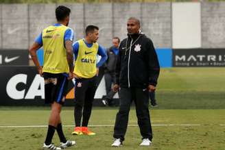 
                        
                        
                    Cristóvão Borges comandou o seu segundo treino no Corinthians (Foto: Luis Moura/WPP/Lancepress!)