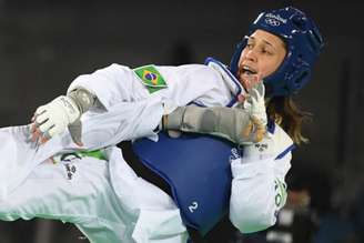 Iris Sing era uma das favoritas a conquistar uma medalha nos Jogos Olímpicos (Foto: AFP/KIRILL KUDRYAVTSEV)