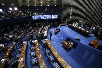 Começa sessão de julgamento do processo de impeachment da presidenta afastada Dilma Rousseff no Senado