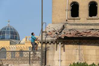 Igreja no Cairo em que ocorreu a explosão