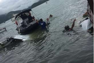 Avião com cinco ocupantes caiu em Paraty, na Costa Verde do Rio de Janeiro 