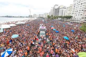 Bloco A Favorita, no Rio de Janeiro