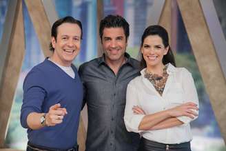 Zucatelli, Edu e Mariana: bom humor nas manhãs concorridas da TV