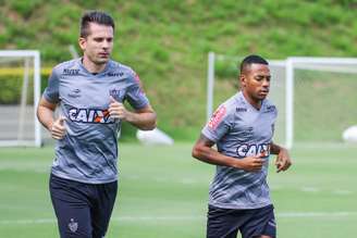 Goleiro já treina normalmente com o restante do grupo atleticano (Foto: Bruno Cantini/Atlético-MG)