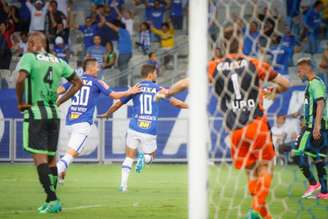 Cruzeiro venceu o América por 2 a 0 e volta à decisão do Mineiro após dois anos (Foto: Vinnicius Silva/Raw Image)