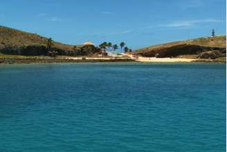 Imagem do arquipélago de Abrolhos, na Bahia