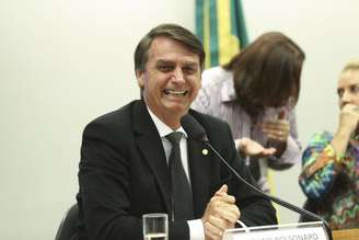 O deputado Jair Bolsonaro 