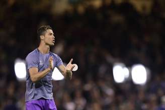 Cristiano Ronaldo tem contrato até 2021 com o Real Madrid (Foto: AFP/JAVIER SORIANO)