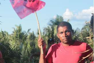 Rosenildo Pereira de Almeida, um dos líderes da ocupação na Fazenda Santa Lúcia, em Pau D´Arco (PA), foi assassinado nesta sexta-feira (7)