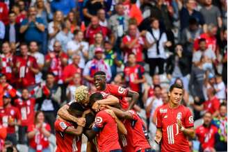 Lille estreou com soberania na Ligue 1 (Foto: PHILIPPE-HUGUEN/AFP)
